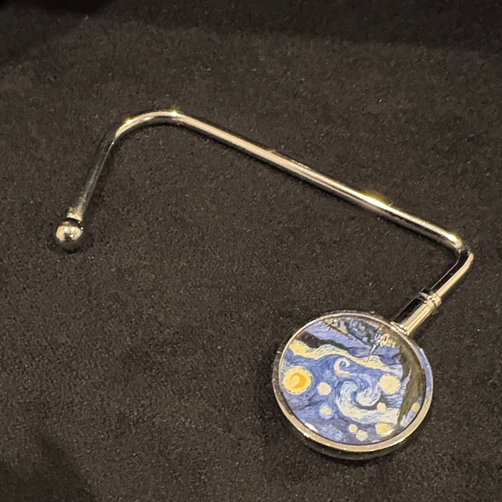 Starry Night Purse Hook - Picture 1 of 6